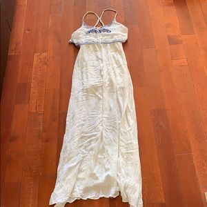 Maxi Boho Embroidered Dress!